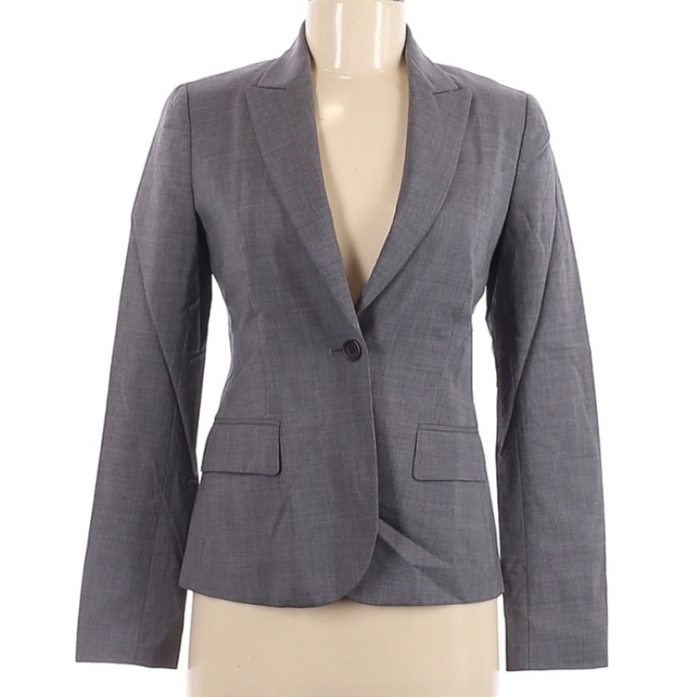 Theory Gabe B Wool Single Button Lined Blazer - image 2
